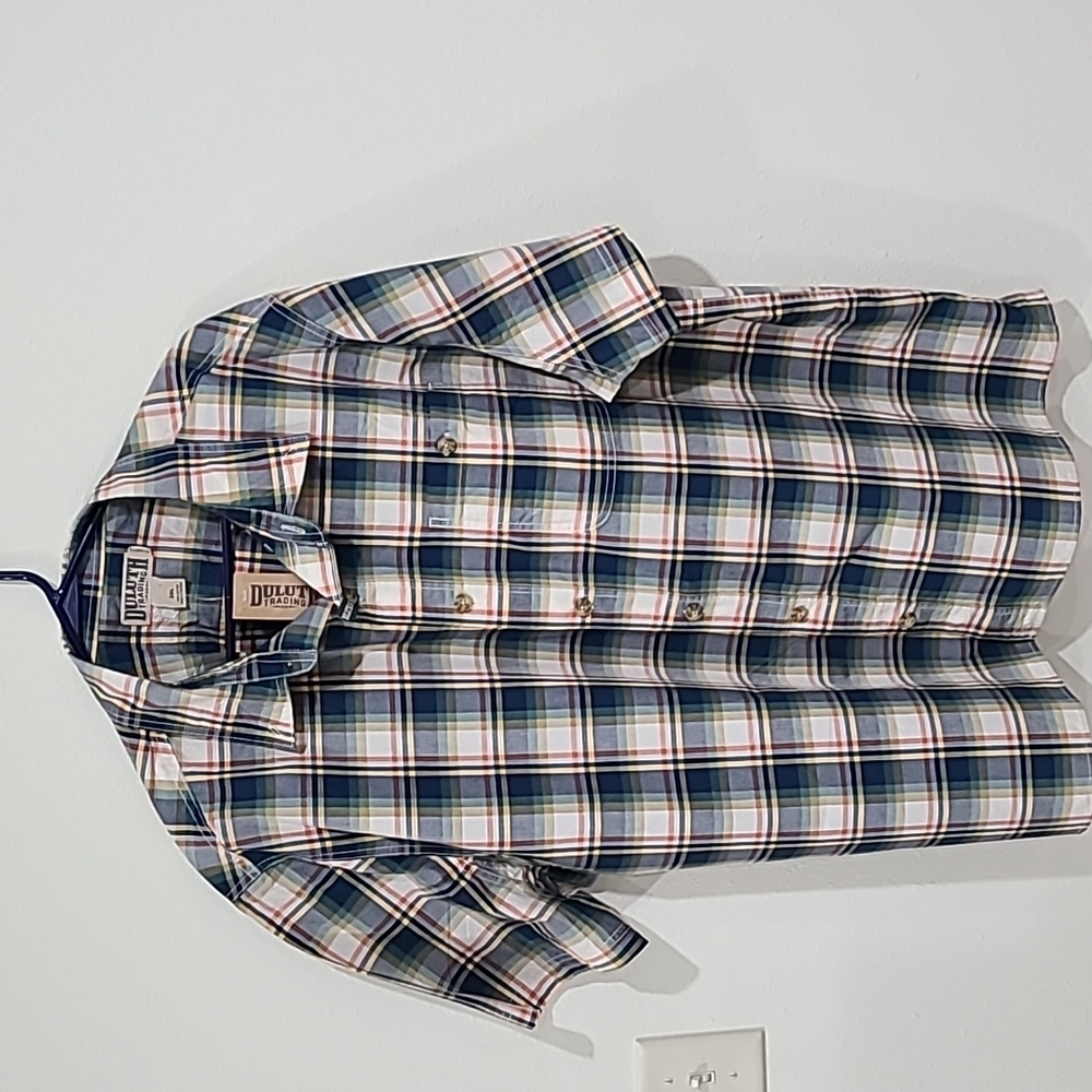 Duluth Trading Company Men's 2XL Shirt Sleeve multicolor NWT